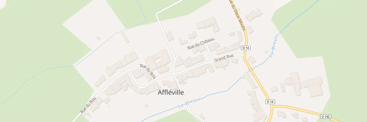 Plan du 1 Gr Grand Rue à Affléville