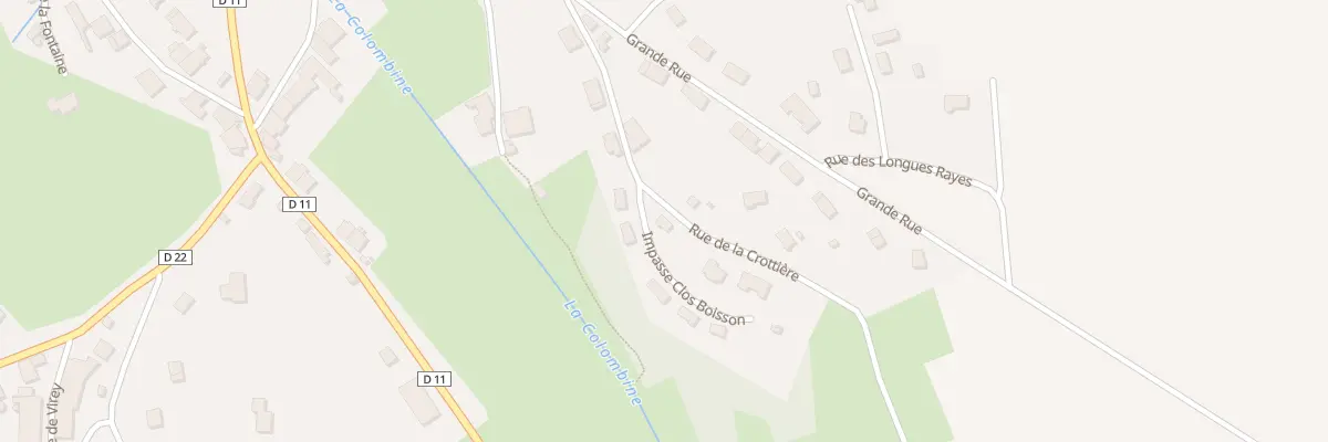 Plan du 1 Imp Clos Boisson à Colombine