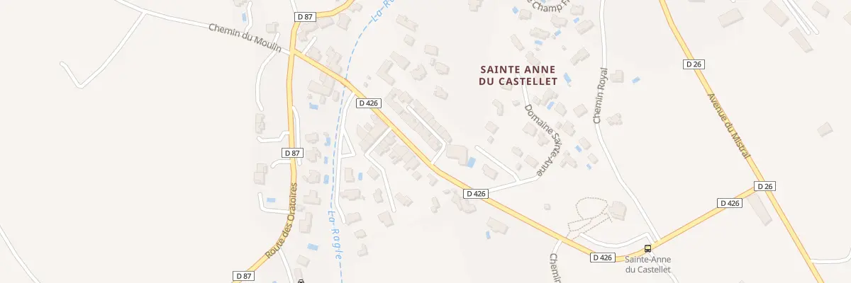 Plan du 10 Rue du Lot l’Aouque au Castellet
