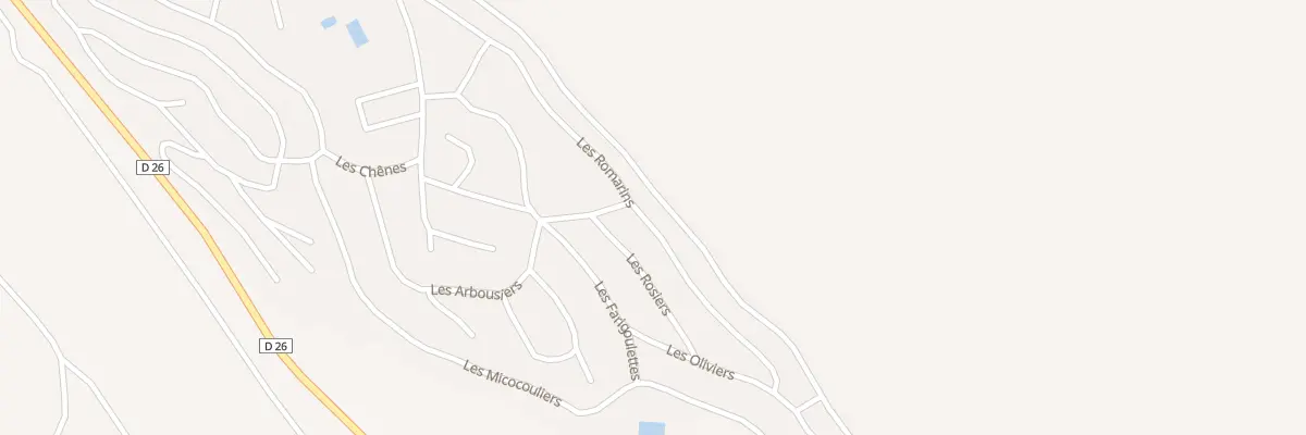 Plan du 44 Res Castellet Park au Castellet