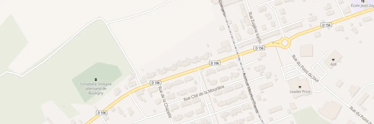 Plan du 12 Av Ambroisé Croizat à Bouligny