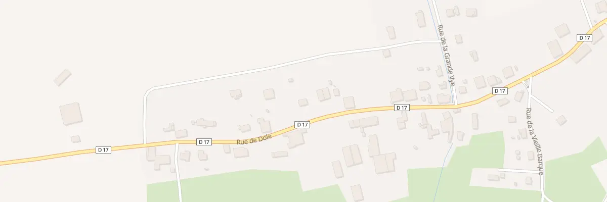 Plan du 5408 Rue de Dole à Arc-et-Senans