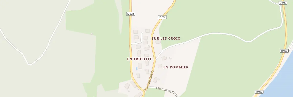 Plan du 568T Rte de Cressin à Cressin-Rochefort