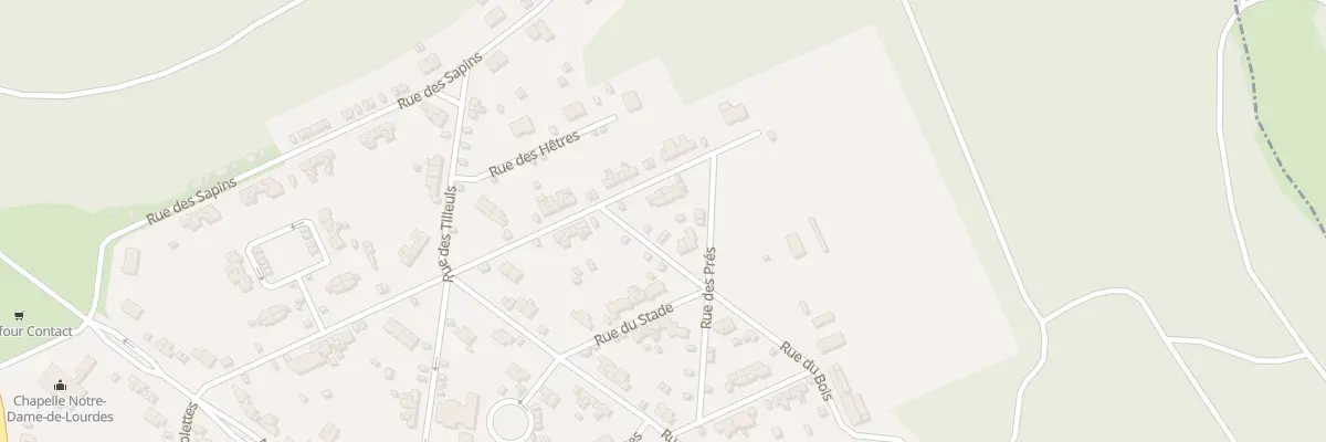 Plan du 1 Rue du Bois à Mercy-le-Bas
