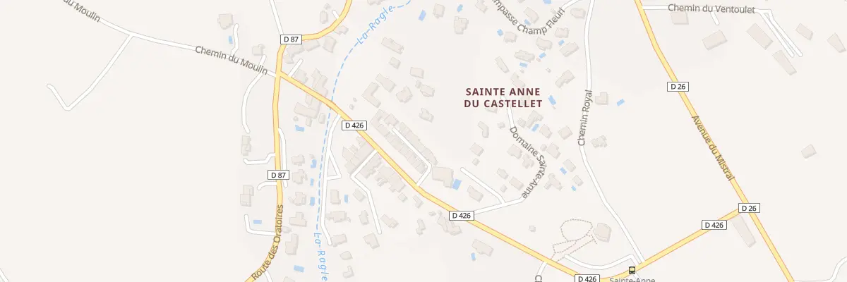 Plan du 16 Rue du Lot l’Aouque au Castellet