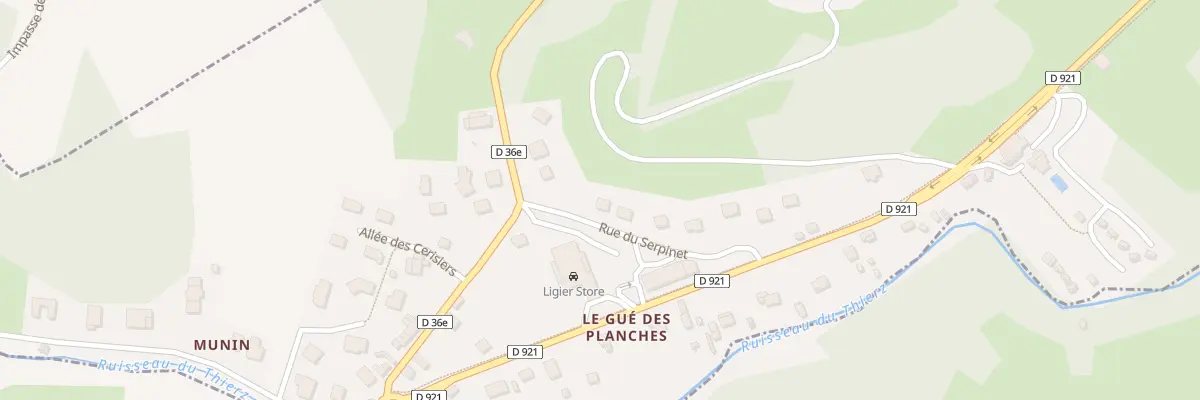 Plan du 134 Rue du Serpinet à Saint-Alban-de-Montbel