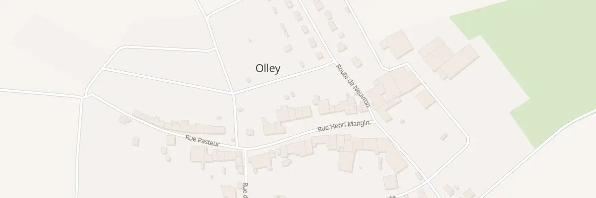 Plan du 16 Rue Henri Mangin à Olley