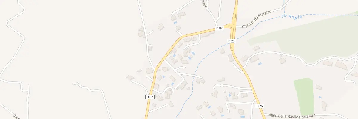 Plan du 1520A Rte des Oratoires au Castellet