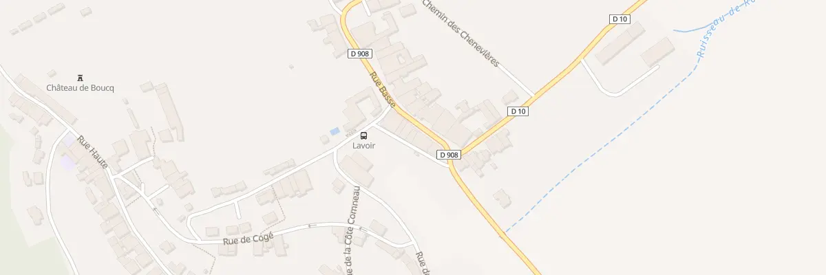 Plan du 8 Rue du Trouillon à Boucq