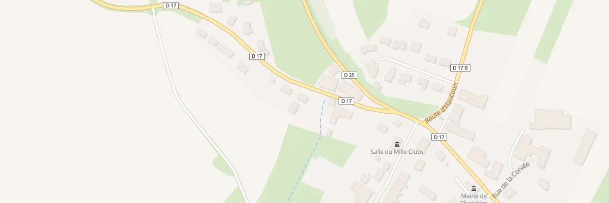 Plan du 7 Rue de la Fontaine à Chenières