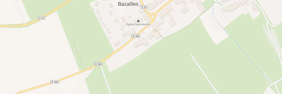 Plan du 5 Rue de la Mairie à Bazailles