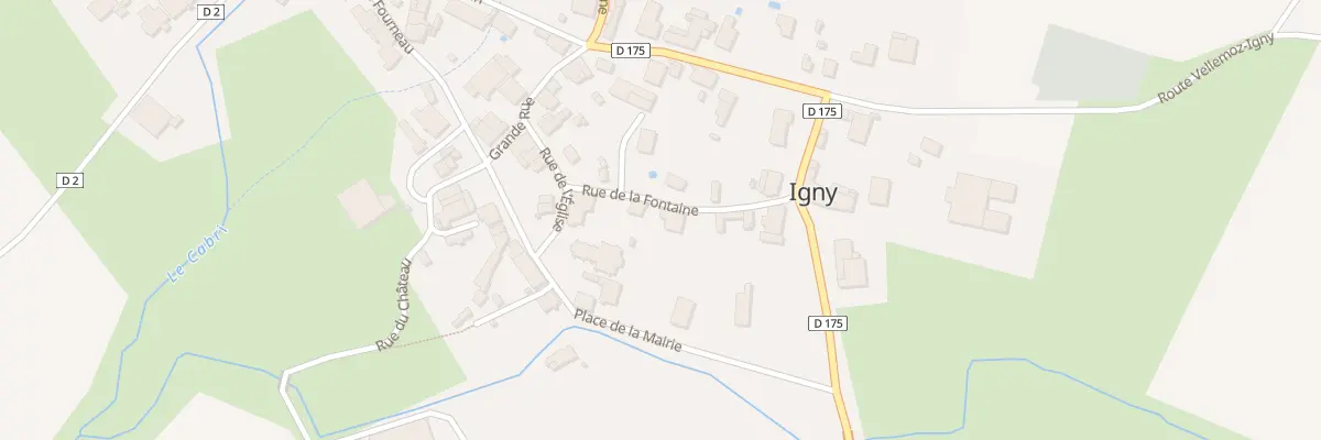 Plan du 2B Rue de la Fontaine à Igny