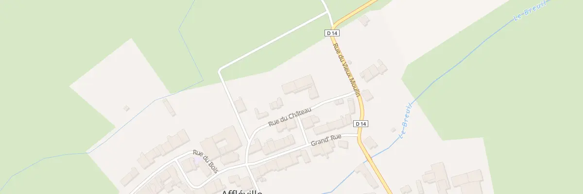 Plan du 11 Rue du Château à Affléville