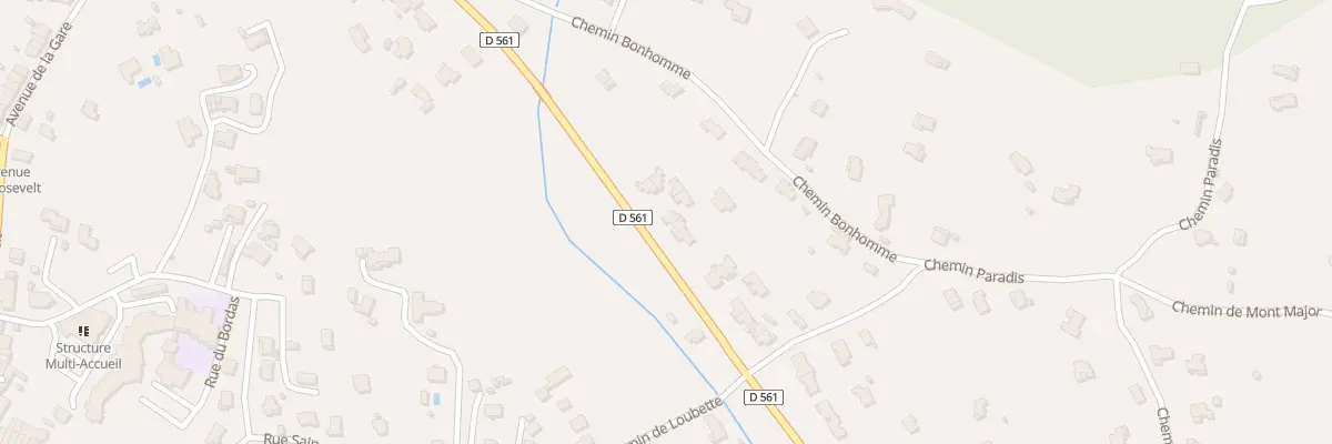 Plan du 12 Real des Andrieux à Rians