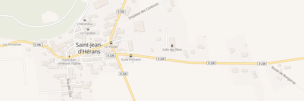 Plan du 121 Rte de la Pierre de Dime à Saint-Jean-d’Hérans