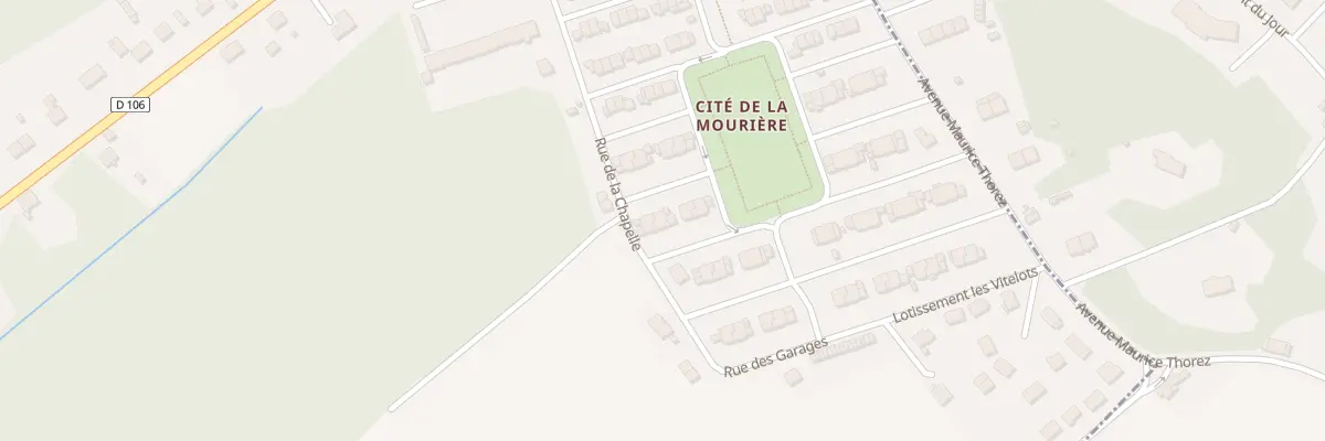 Plan du 115 Rue Cite de la Mouriere à Bouligny