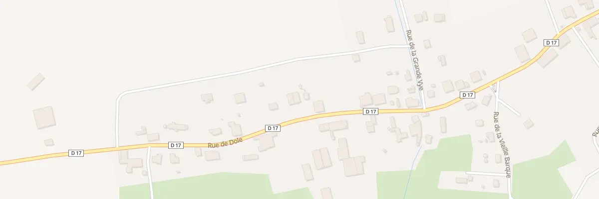 Plan du 14A Rue de Dole à Arc-et-Senans