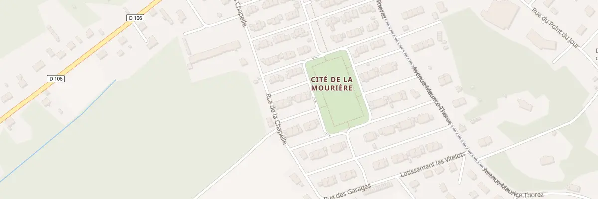 Plan du 98 Rue Cite de la Mouriere à Bouligny
