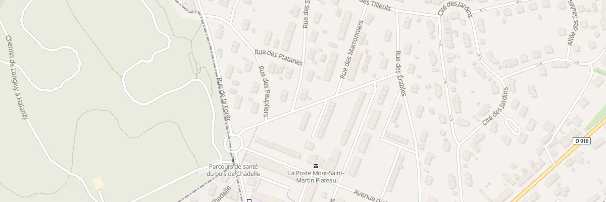 Plan du 23 Rue des Sorbiers à Mont-Saint-Martin
