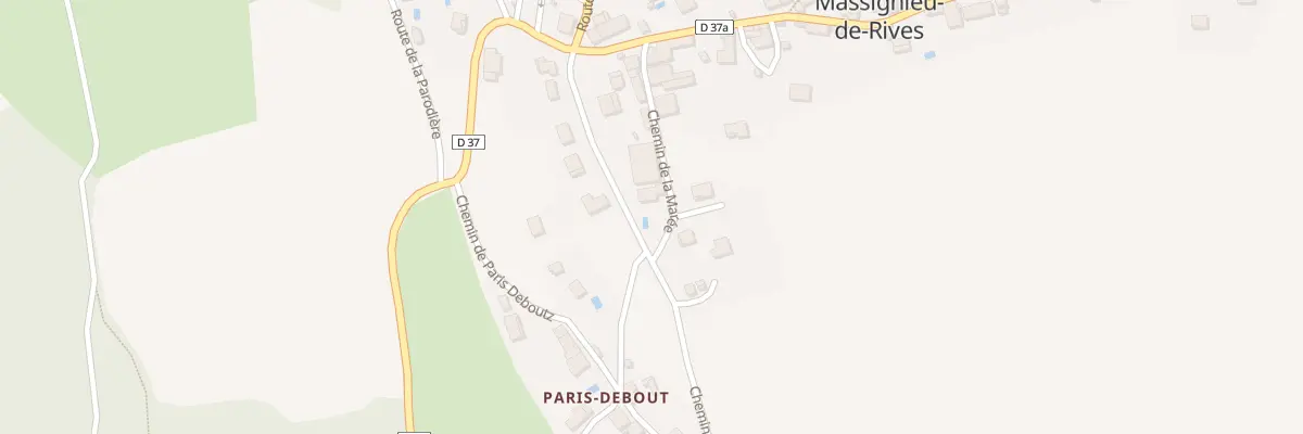 Plan du 5023 Massignieu Village à Massignieu-de-Rives