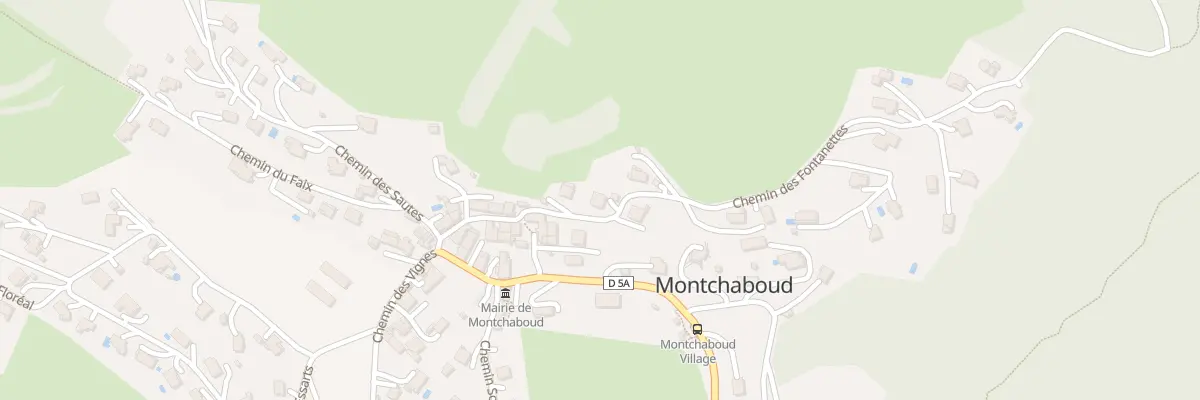 Plan du 175 Che des Fontanettes à Montchaboud