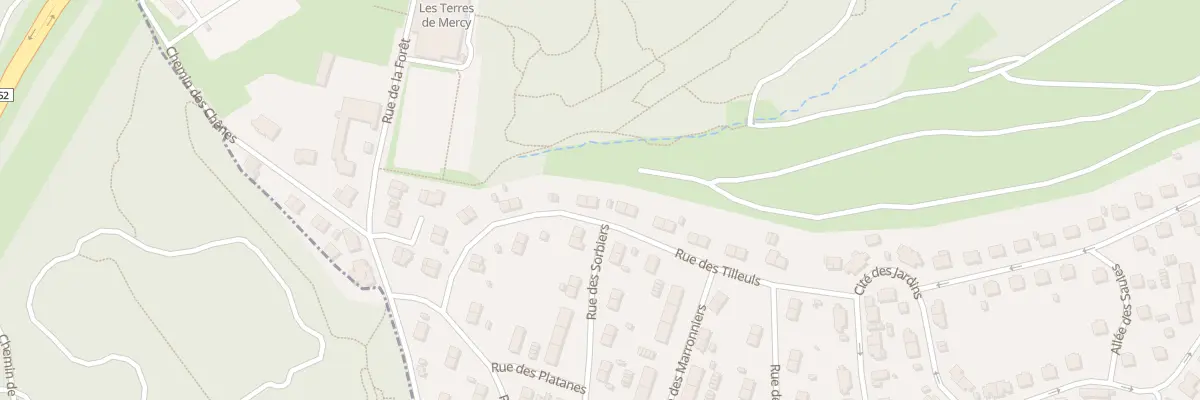 Plan du 22 Rue des Tilleuls à Mont-Saint-Martin