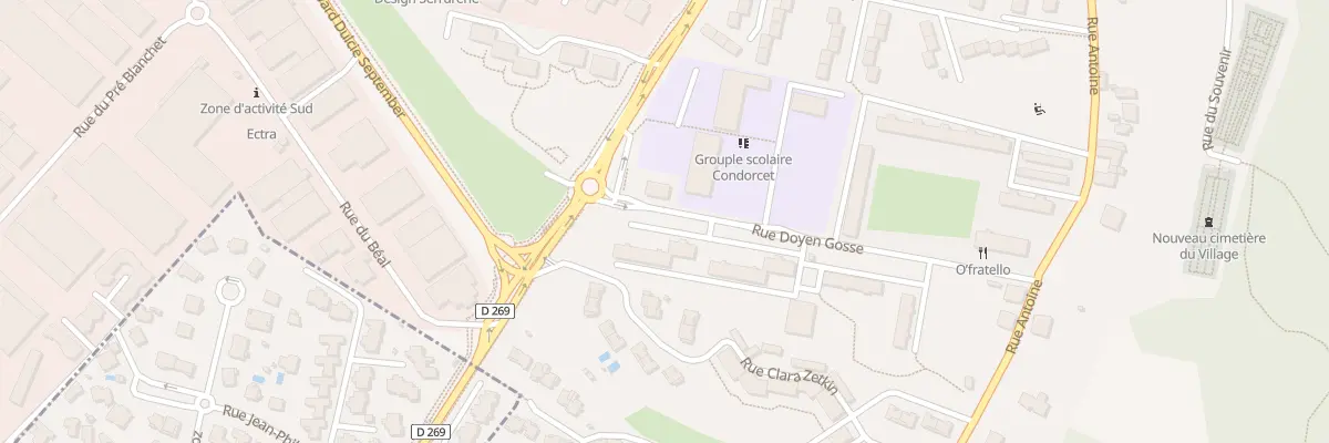 Plan du 12B Rue Doyen Gosse à Saint-Martin-d’Hères