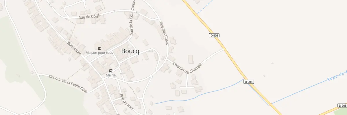 Plan du 15 Rue des Chars à Boucq