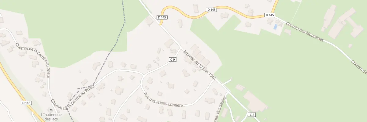 Plan du 560 Mte du 17 Juin 1944 à Hautecour