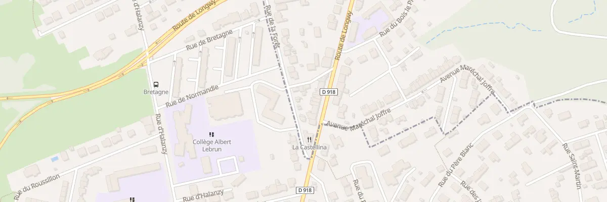 Plan du 116 Rte de Longwy à Mont-Saint-Martin