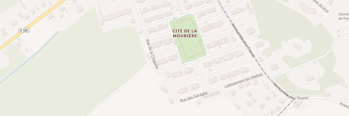 Plan du 113 Rue Cite de la Mouriere à Bouligny