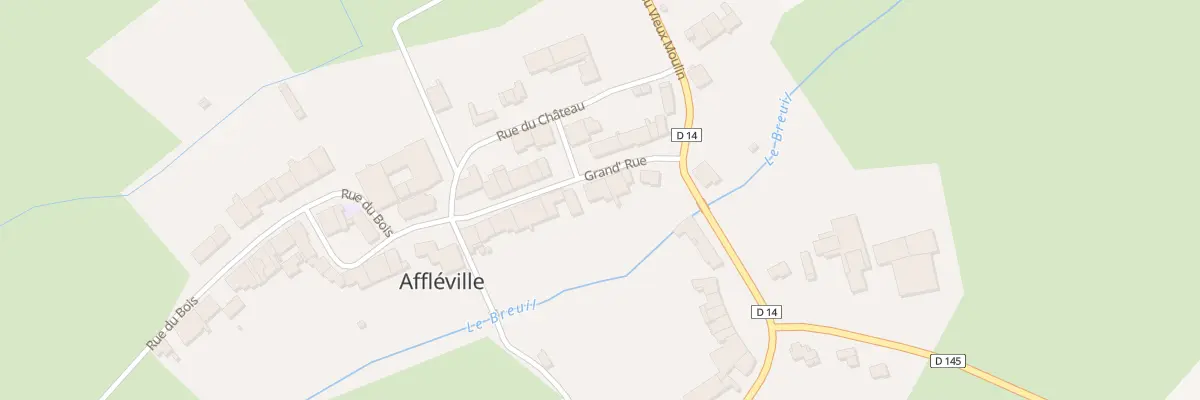 Plan du 12 Gr Grand Rue à Affléville