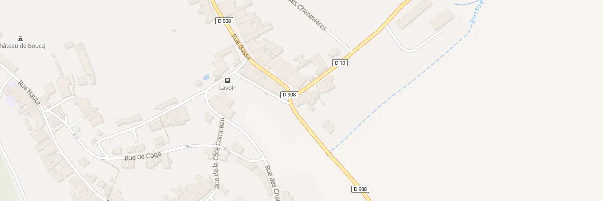 Plan du 3 Rte de Sanzey à Boucq