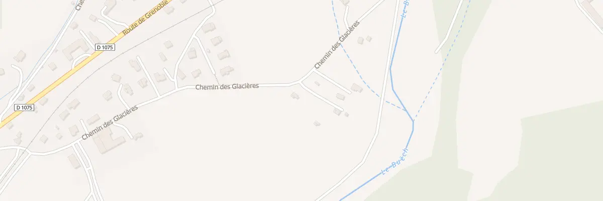 Plan du 584A Che des Glacières à Aspres-sur-Buëch