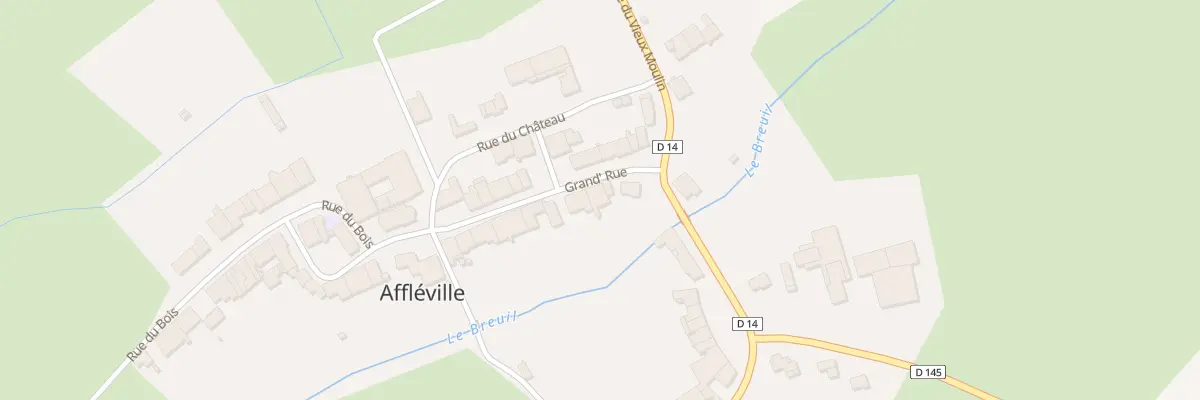 Plan du 14 Gr Grand Rue à Affléville