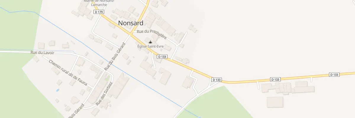 Plan du 15 Rue du Presbytère à Nonsard-Lamarche
