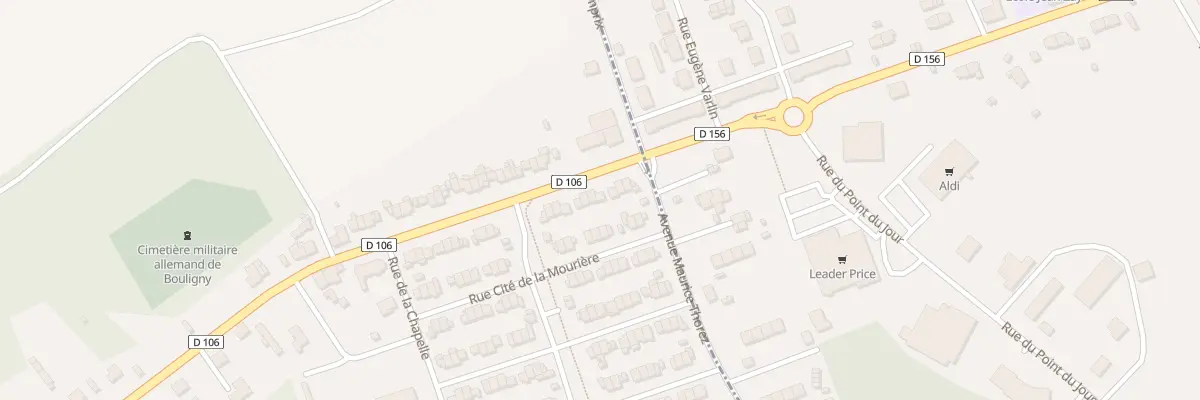 Plan du 5 Av Ambroisé Croizat à Bouligny