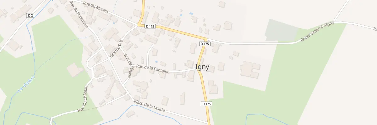 Plan du 5 Rue de la Fontaine à Igny