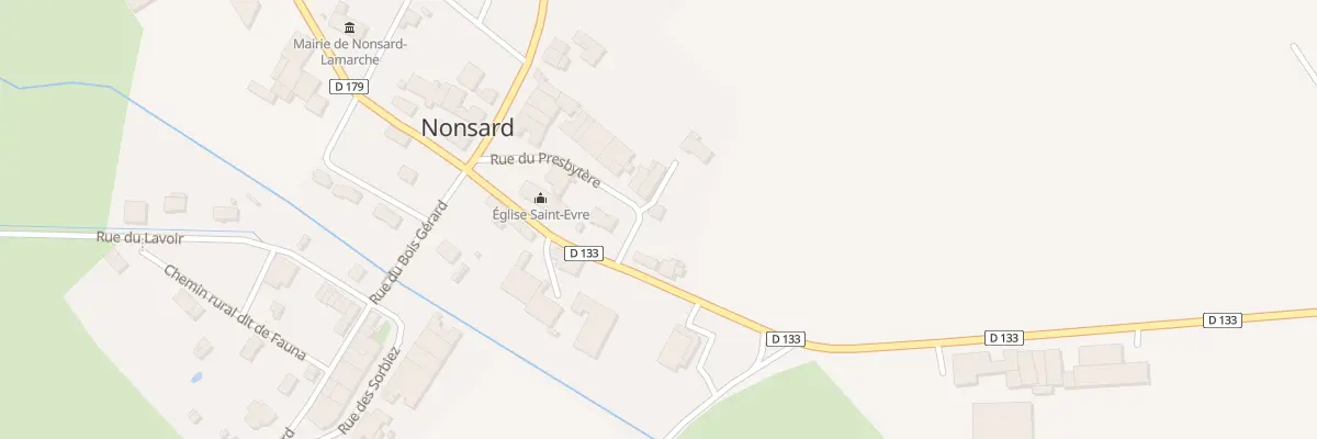 Plan du 13 Rue du Presbytère à Nonsard-Lamarche