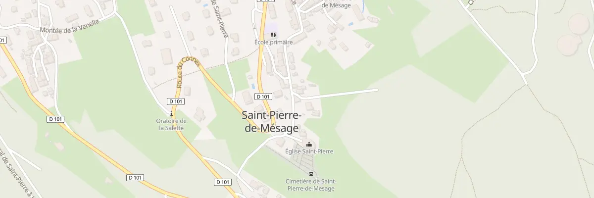 Plan du 33 Rue de la Pouyat à Saint-Pierre-de-Mésage