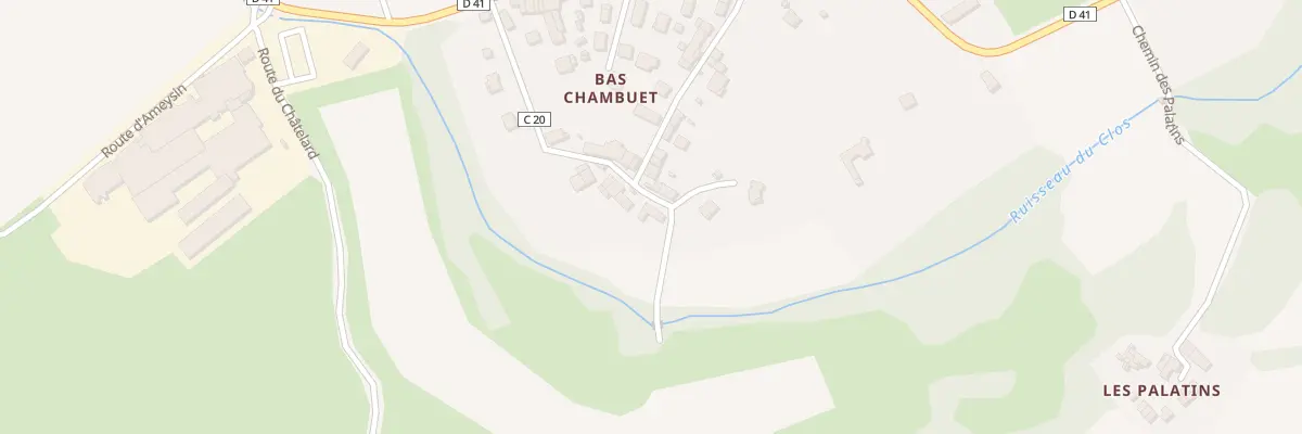 Plan du 28 Imp des Lois à Yenne