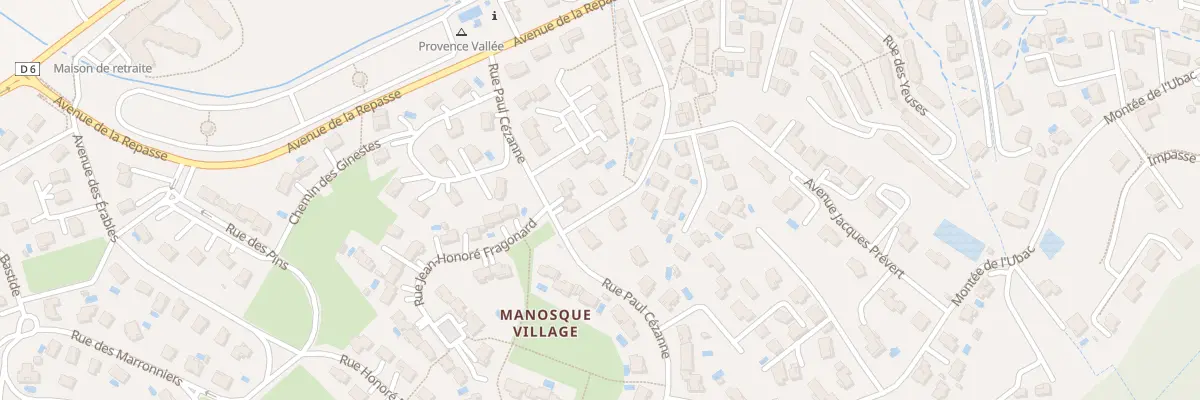 Plan du 37 Rue Jacques Prevert à Manosque