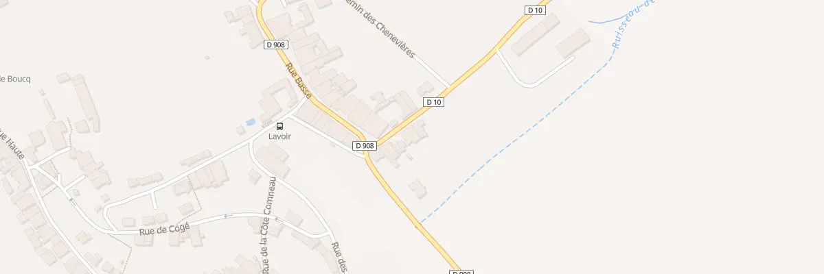 Plan du 13 Rte de Sanzey à Boucq