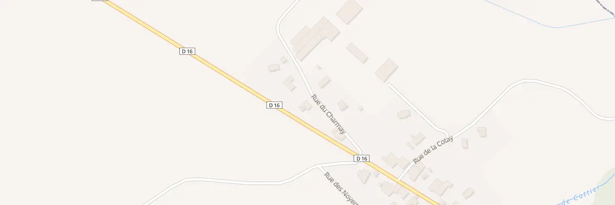 Plan du 3 Rue du Charmay à Mercey-le-Grand