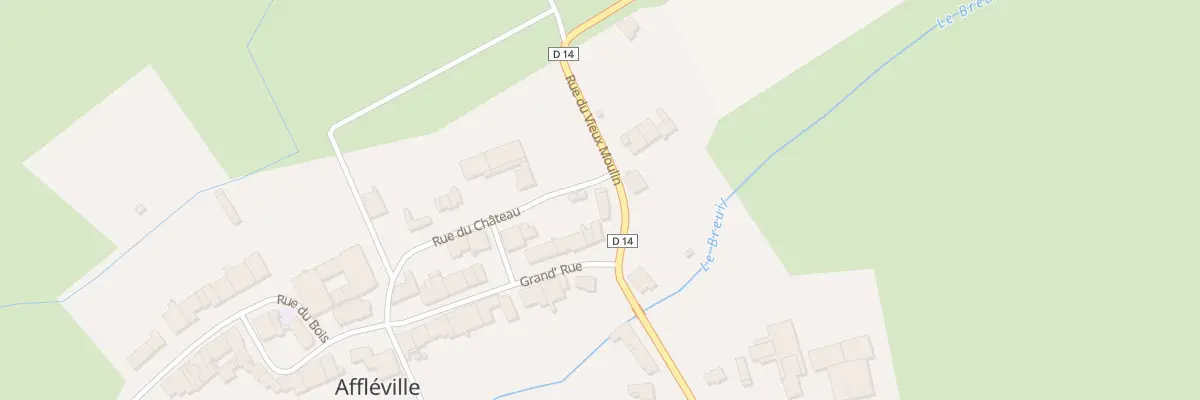 Plan du 23 Rue du Vieux Moulin à Affléville