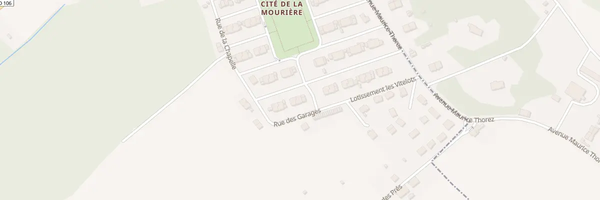 Plan du 169 Rue Cite de la Mouriere à Bouligny