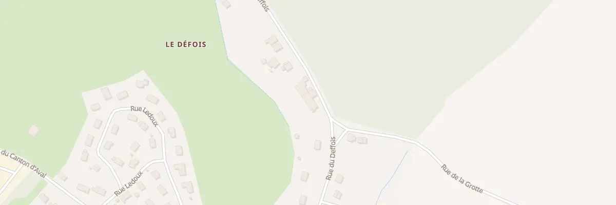 Plan du 9 Rue du Deffois à Arc-et-Senans