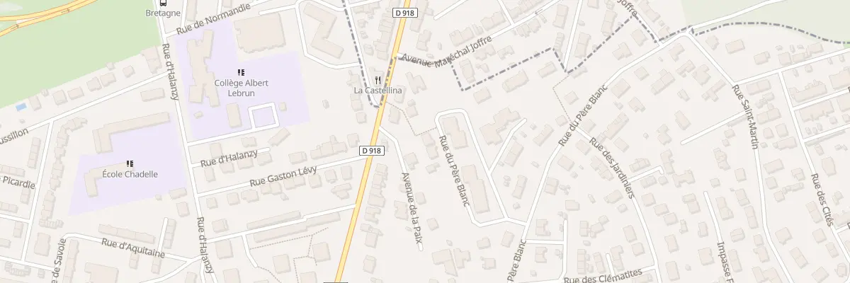Plan du 21F Rue du Père Blanc à Longwy