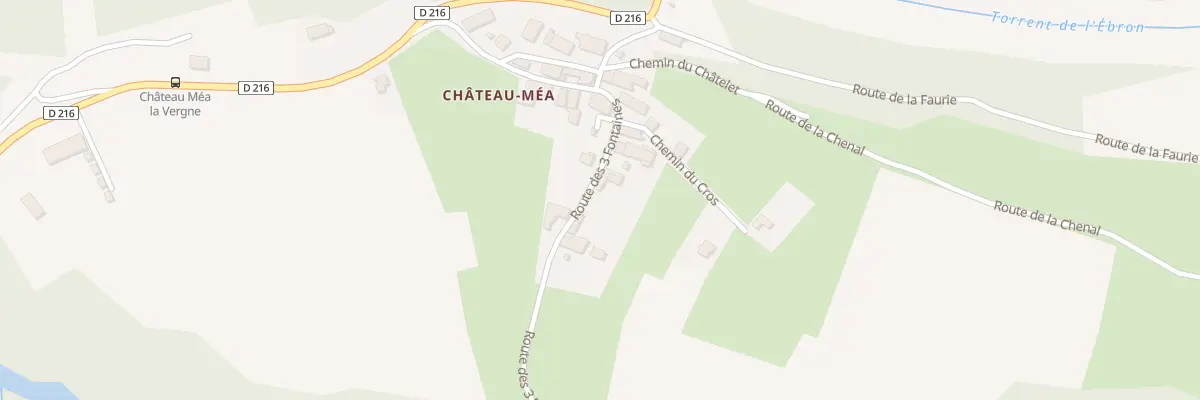 Plan du 5095 Hameau de Château-Méa à Tréminis