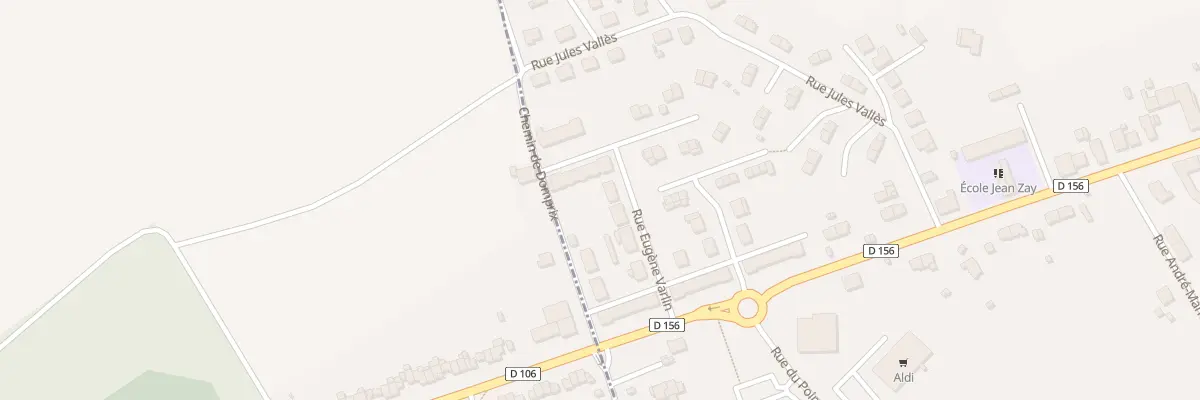 Plan du 17 Rue Eugène Varlin à Piennes